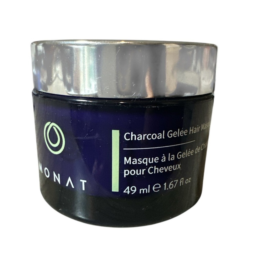 MONAT CHARCOAL GELÉE HAIR MASQUE 1.67 fl oz /‎ 49 ml - Travel Size NEW